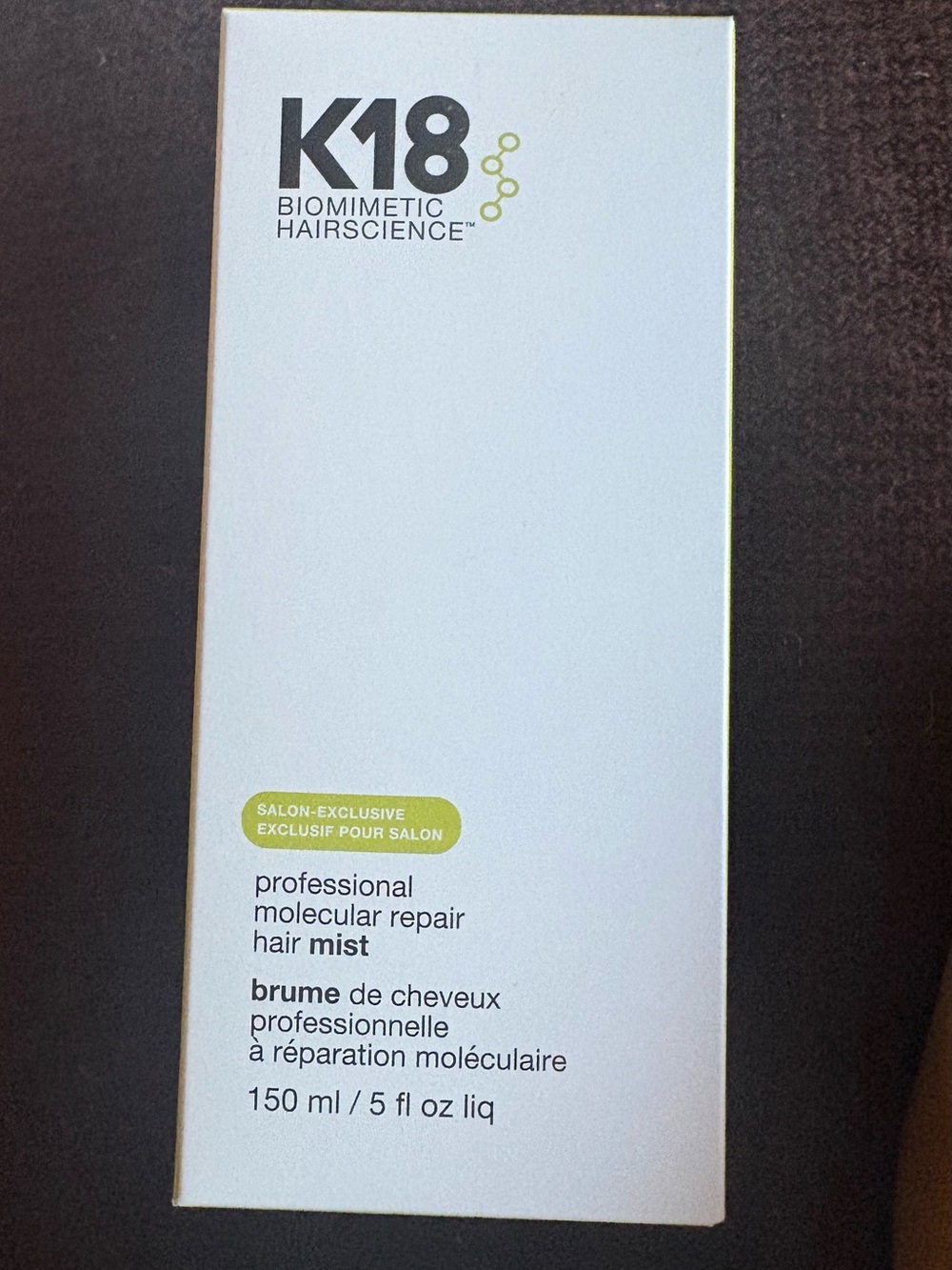K18 Professional Molecular Repair Hair Mist 150 ml / 5 oz $139
